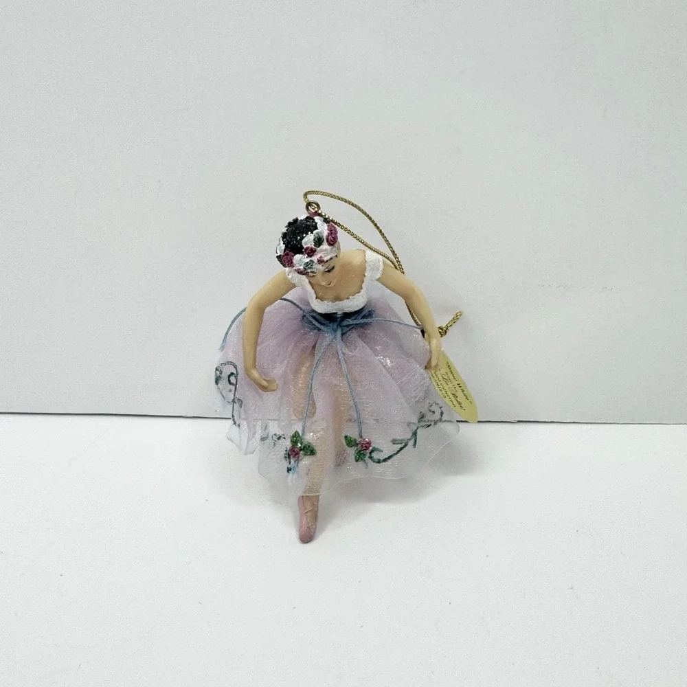 Ashton Drake Heirloom Ornament Vive Le Ballet Ballerina Snow White - Picture 1 of 8